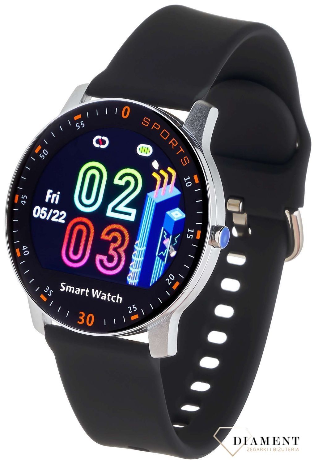 Smartwatch Garett Lady Lira srebrny (1).jpg